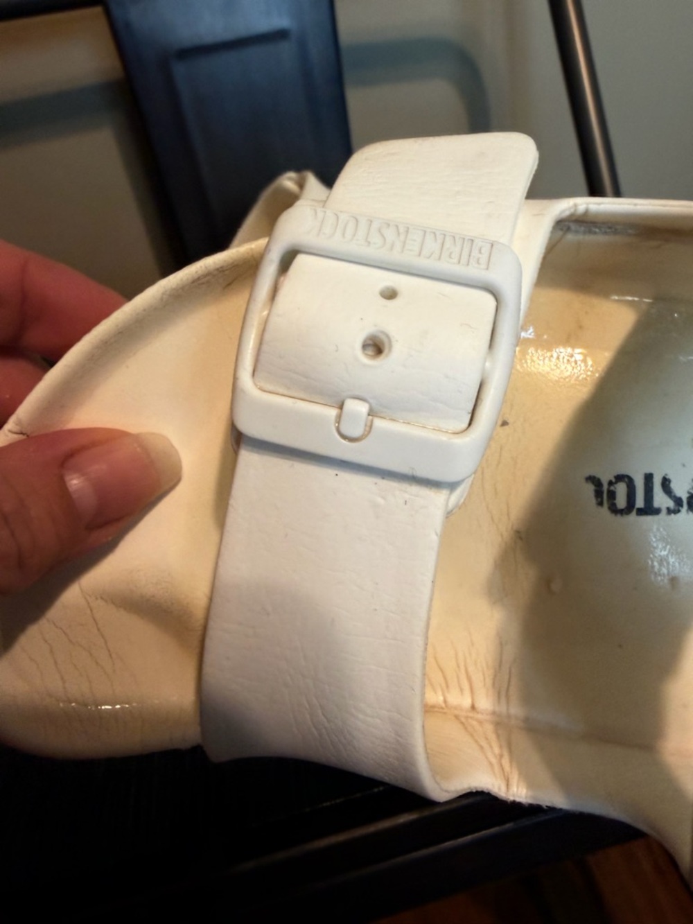 Birkenstock Eva Unisex Arizona Sandals White 38 - Picture 10 of 16